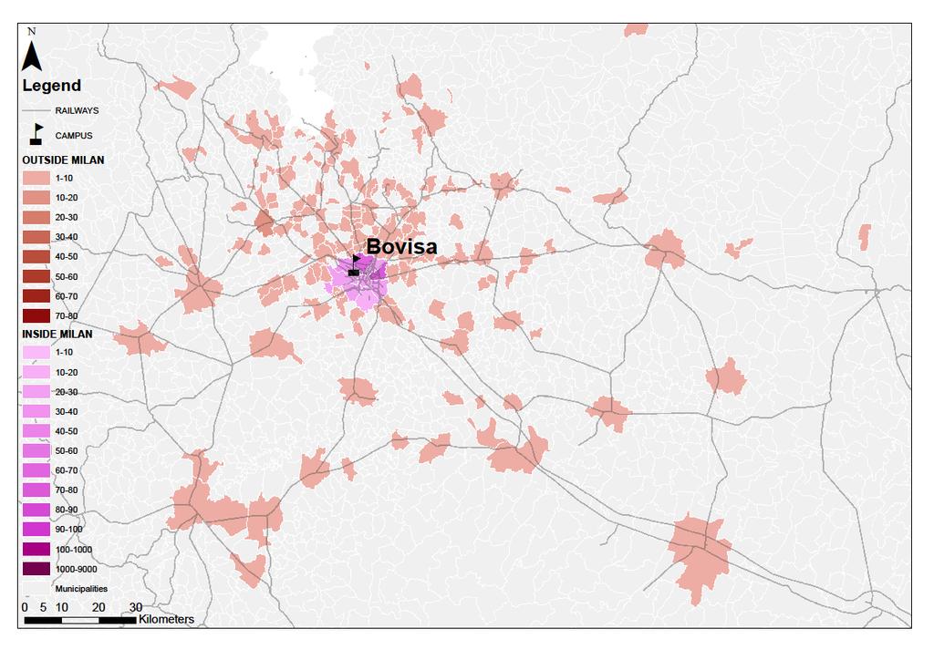 Analisi domanda di mobilità (esiti questionario) PD+PTA Stazione milanesi di origine_ PD+PTA 18% 16% 14% 12% 10% 8% 6% 4% 2% 0% 15,9% 7,3% 5,4% 3,2% 3,2% 2,2% 1,9% 1,1% 0,8% 0,3%