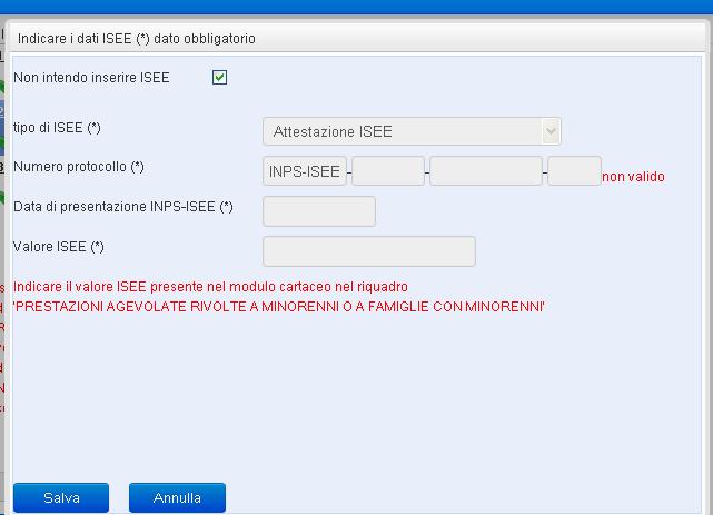 Sezione 2 Isee.