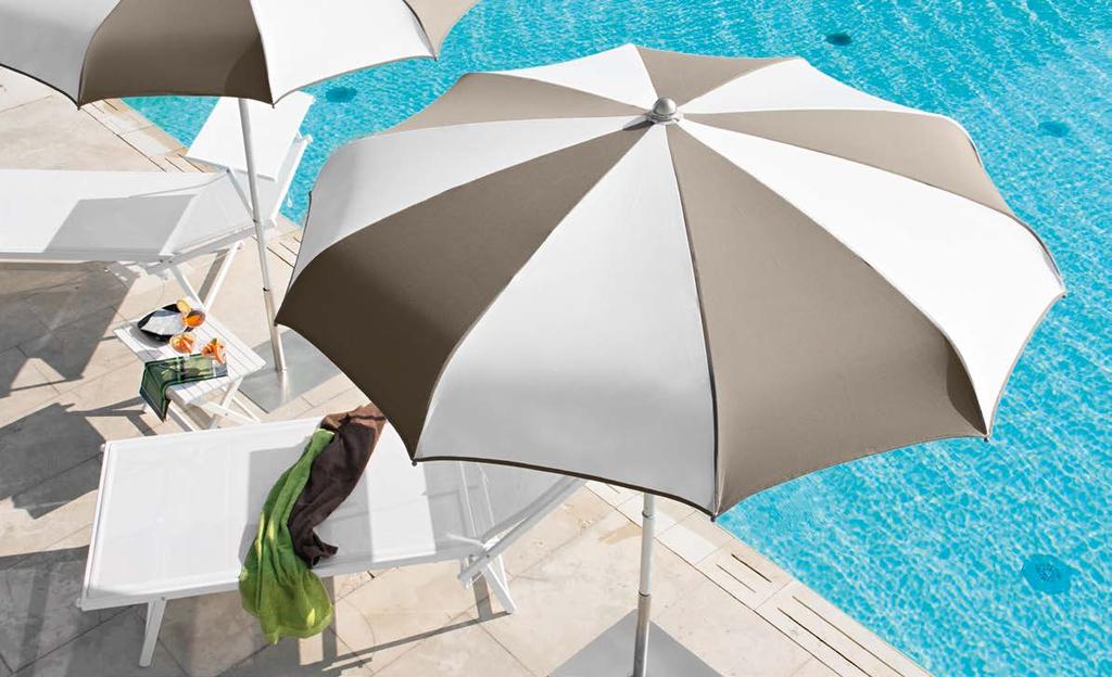 OMBRELLONE BEACH UMBRELLA klee ombrellone a stecche curve beach umbrella with curved