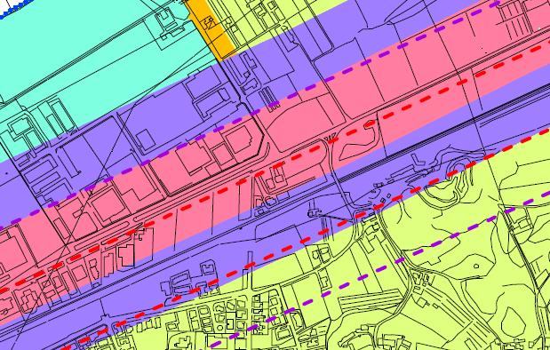 Autodemolizioni Piccinato Luciano s.r.l. - Altavilla Vicentina Ing. Ruggero Rigoni L area di pertinenza di Autodemolizioni Piccinato Luciano s.r.l. è compresa peraltro all interno sia delle fasce di pertinenza stradale A e B della S.