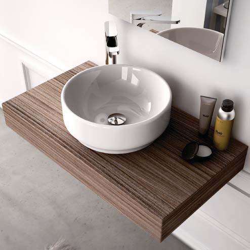 g15+g90 g40 Lavabo appoggio 60x40 countertop wash basin