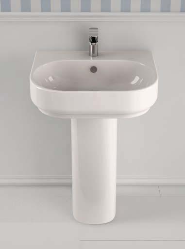 appoggio / sospeso countertop / wall-hung washbasin 60
