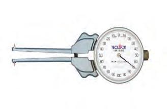 High precision fast internal grooves dial snap gauge Resolution 0.01. Registered anti-shock 2 movement for high accuracy measurement.