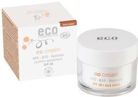 CC Cream OPC - Q10 & Hyaluron - 60 ml Crema colorata ricca 100% naturale e biologica, contrasta l invecchiamento cutaneo, rassoda, elasticizza la pelle, leviga i tratti e riduce le rughe per un