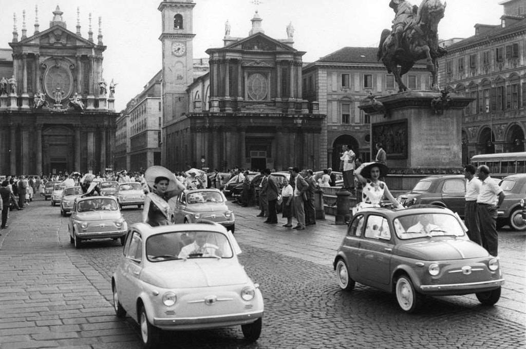 La presentazione nel 1957 Dalla Fiat