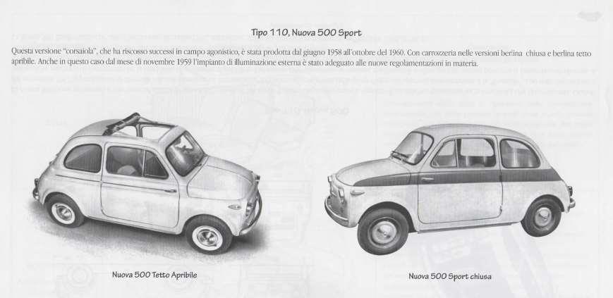 Dalla Fiat nuova 500 del