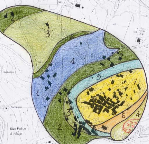 -SAN FELICE CARTA MOPS (LIVELLO 1) (LIVELLO 3) la zona 1 è una zone stabile; Il centro