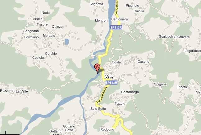 Prendi l'uscita Terre di Canossa-Campegine 0,4 km 3. Mantieni la sinistra al bivio 0,9 km 4.