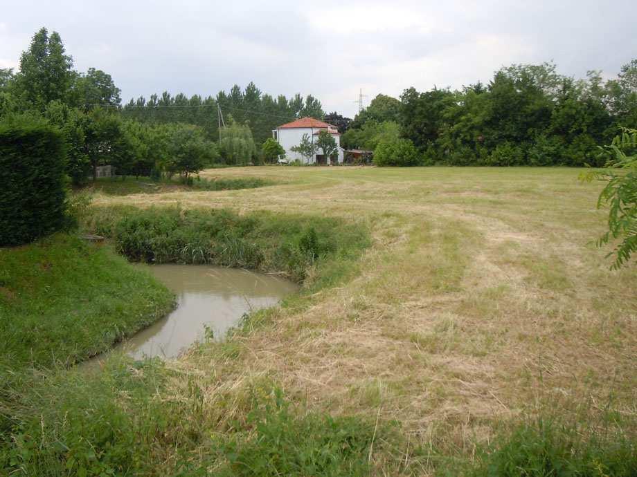 08") Siamo infatti ai margini della zona industriale di Noale, che si impadronisce del Ruviego, tombinandolo e sottraendolo alla vista e alla funzione.