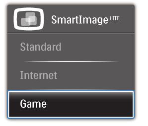 3. Informazioni sul prodotto 3.2 SmartContrast Che cos è? Standard: Migliora il testo ed attenua la luminosità per migliorare la leggibilità e ridurre l affaticamento degli occhi.