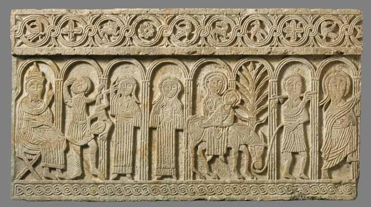 Pluteji oltarne pregrade iz Sv. Nediljice u Zadru, prizori Kristova djetinjstva (oko sredine 11.