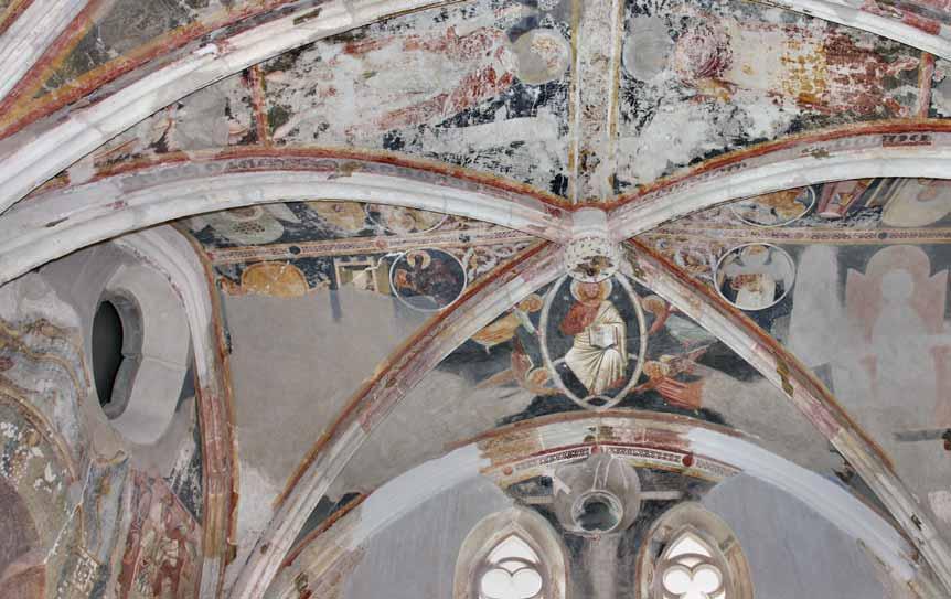 Nepoznati majstor Fresko ciklus (između 1356. i 1374) Zagreb, Nadbiskupski dvor, kapela sv. Stjepana Najkvalitetniji fragmenti zidnog slikarstva 14. stoljeća sačuvani su u biskupskoj kapeli sv.
