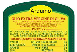 Denominazione alimento Olio extra vergine di oliva
