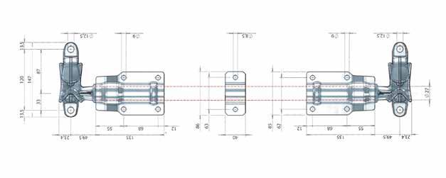 5 27 x 2,5 x 3000 4,300 1 66 0511025 Kit chiusura inox - Rif.