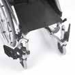 market for a practical and easy to use wheelchair. FEATURES: Aluminium folding frame.