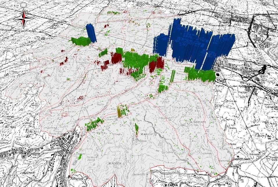 Rinnovabili elettriche Aree urbanizzate Consumi elettrici (Lesignano