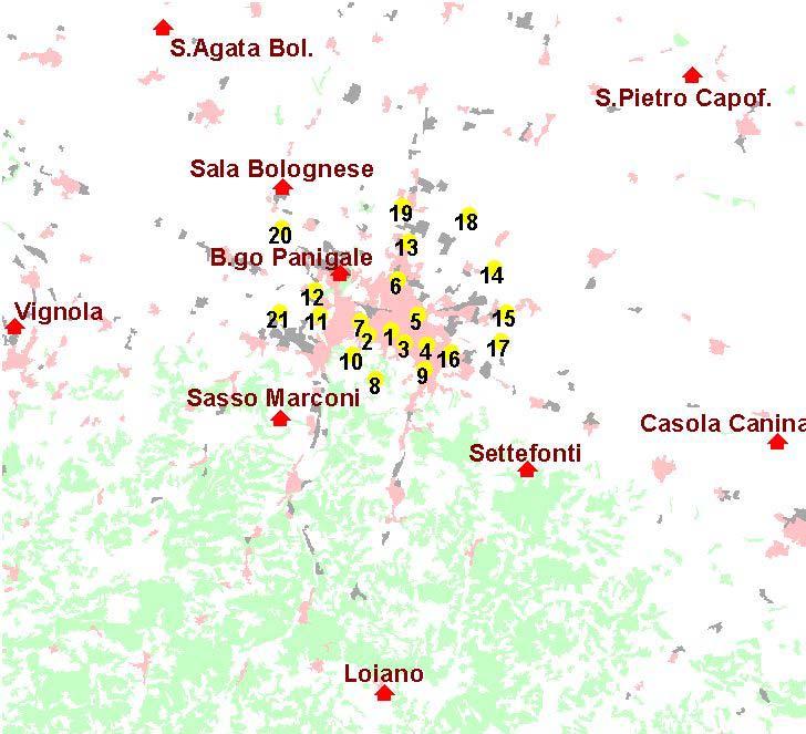 Monitoraggio Campagna di misure 2001 2002 Due campagne