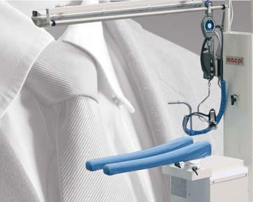 Modular ironing vacuum table for inner sleeve seam opening and bottom sleeve flattening.    555.