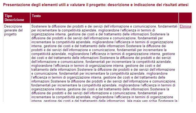 Qualità e fattibilità tecnica del progetto Grado di innovatività dell'iniziativa Grado di impatto specifico in relazione al miglioramento dell'efficienza aziendale Rapporto tra il capitale investito