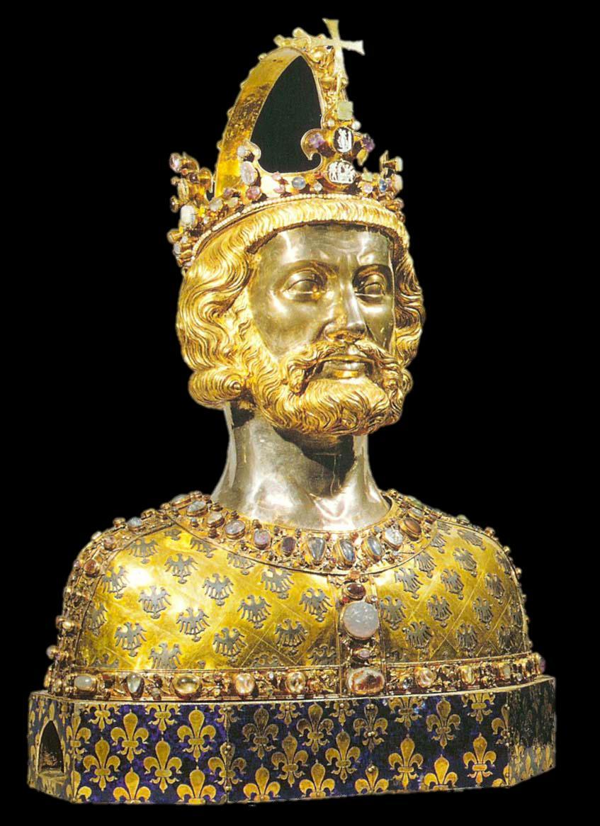 Conquiste di Carlo, re dei Franchi Carlo sottomise le popolazioni in area reno-danubiana (Frisoni, Sassoni, Turingi, Alamanni,