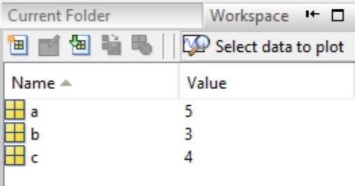 M-File Script 8/9 Gli M-File Script possono operare su variabili esistenti nel Workspace, oppure possono crearne di nuove Tutte le variabili che vengono create da tali script rimangono nel Workspace