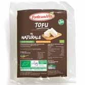 proteine vegetali le proposte alternative 9,26 /al kg 10,89 /al kg 9,26 /al kg Tofu