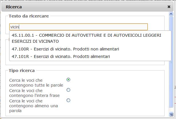 Le parti finali di ogni percorso della gerarchia sono rappresentate dagli interventi attivabili in relazione ad ogni attività.