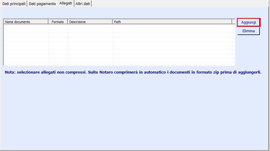 2.3 ALLEGATI È possibile allegare files alla fattura elettronica. La dimensione massima consentita per il file XML con rispettivi allegati, è di 5 MB.