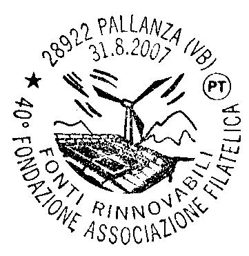 N. 1297 RICHIEDENTE: Associazione Filatelica Numismatica Pallanza SEDE DEL SERVIZIO: Villa Giulia Corso Zanitello 28922 Pallanza