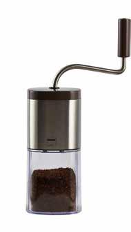 Top verde 15703 Coffee grinder - Macina caffè h 280 mm Brown top - Top marrone