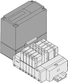 Tipo 45S2 Esecuzioni su richiesta SX3000/5000 Unità interfaccia seriale IN313 Manifold interfaccia seriale dotato di IN313 Order Made Codici di ordinazione Manifold 45S2 (Unità interfaccia seriale