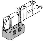 80) Configurazione 2 posizioni 3 posizioni Monostabile Bistabile Centri chiusi Attacchi A, B Centri in scarico Centri in pressione Tensione cc 24V V 6V 5V 3V Connessione elettrica Grommet Connettore