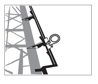 CIRCOLARI figura 7.2.1_1 scala a elementi innestabili con dispositivo di tipo guidato 7.2.2 Scalata e relativa discesa La scala viene montata dal primo lavoratore che sale sul sostegno, innestando uno sopra l altro i vari elementi e vincolandoli al sostegno.