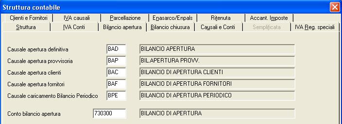 credit (Dati Dichiarazine Iva).