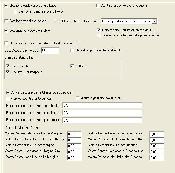 50 Manuale Operativ 4.2 Cartelle Vendite, Magazzini e Acquisti Vediam ra le cartelle prprie della gestine Vendite e Magazzin.