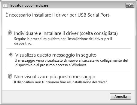 Aggiornamento del driver (necessario per sistemi TomEEx 1.