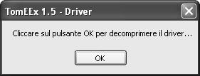 Aggiornamento del driver (necessario per sistemi TomEEx 1.