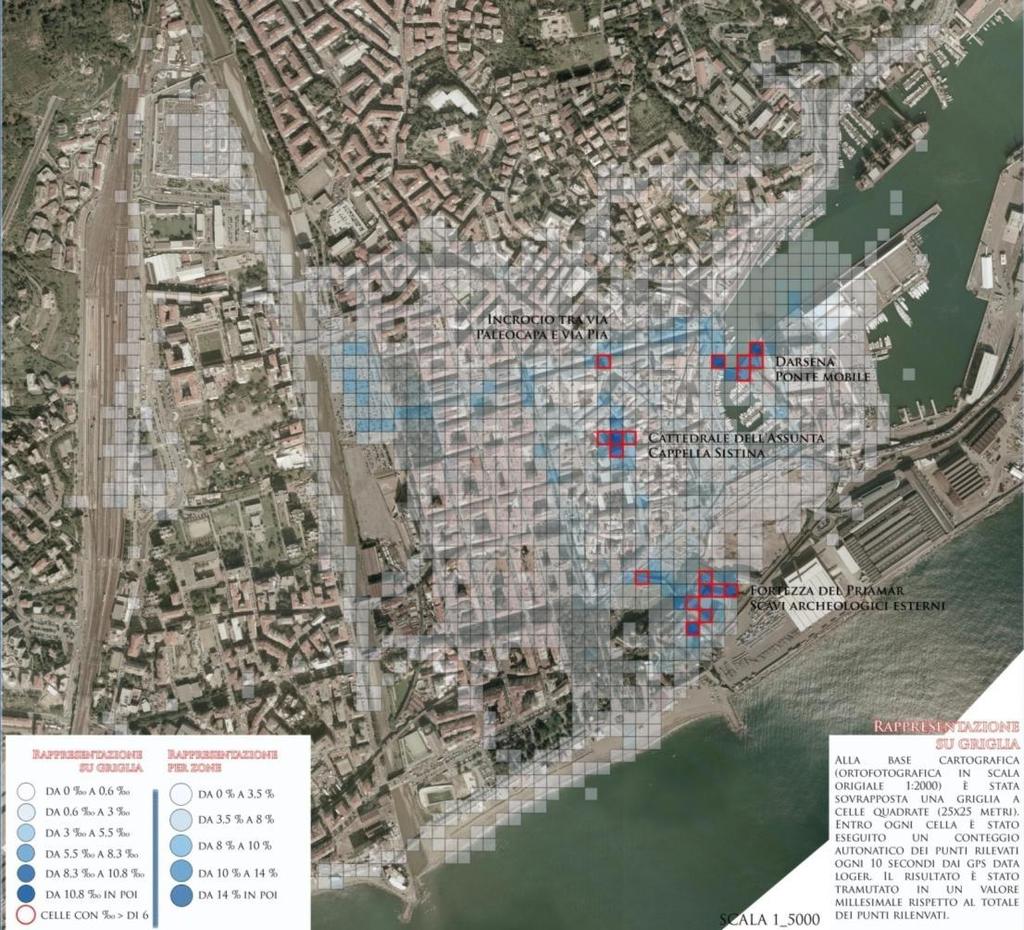 Il monitoraggio dei flussi turistici Il tracking GPS dei crocieristi a Savona Un sistema di monitoraggio outdoor, attraverso tecnologie satellitari, che monitora il comportamento spazio-temporale dei