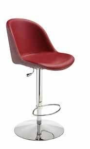 girevole e regolabile in altezza Swivel and high adjustable SONNY SG stool Seduta - Seat SG Pelle - Leatherа S, P, H65, H75 Seduta e schienale - Seat and back Cuoio TK - Hide TK Vedi campionario per