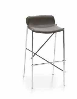Adatto ad uso esterno. Fixed stool stackable up to 4 pieces. Suitable for outdoor use.