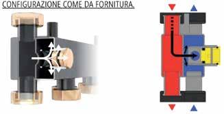 000 l/h 46 kw Il particolare sistema DUO SYSTEM permette, agendo sull otturatore filettato, di mettere in