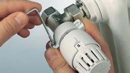 INTERVENTI DI MANUTENZIONE Su tutte le valvole termostatizzabili e termostatiche RBM, è possibile intervenire per effettuare interventi di manutenzione.