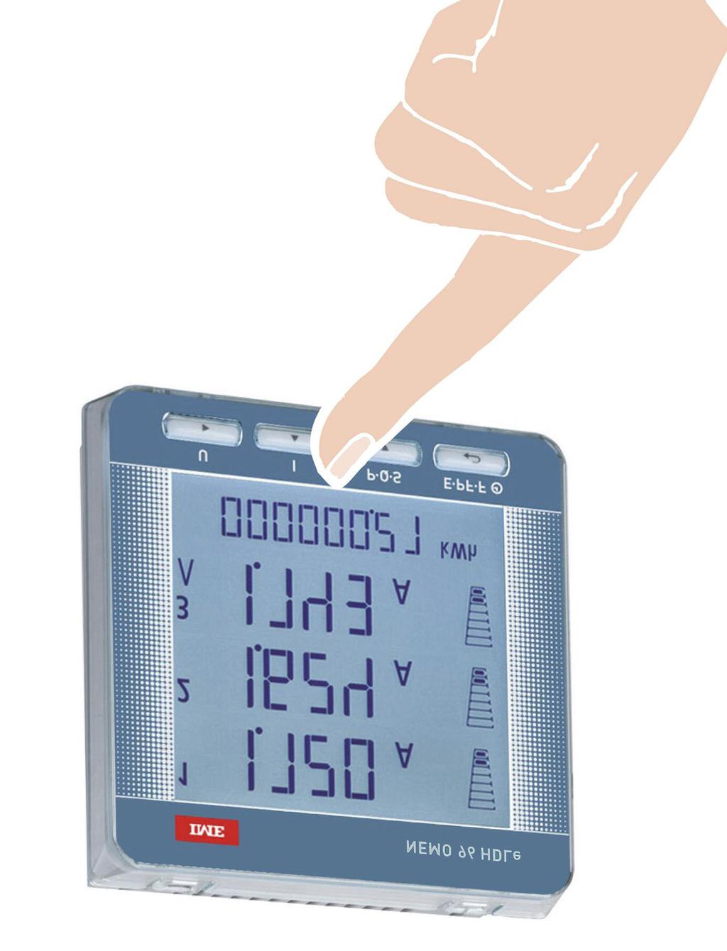 corrente medi Current demnd nd current mx. demnd requenz requency ttore di potenz Power fctor E 3E 50...290 L 80...500 / /5 / /5 3-E 3-2E 80.