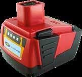 HILTI compatibile N-P1210 14,4V - 3,0Ah Li-Ion 0.