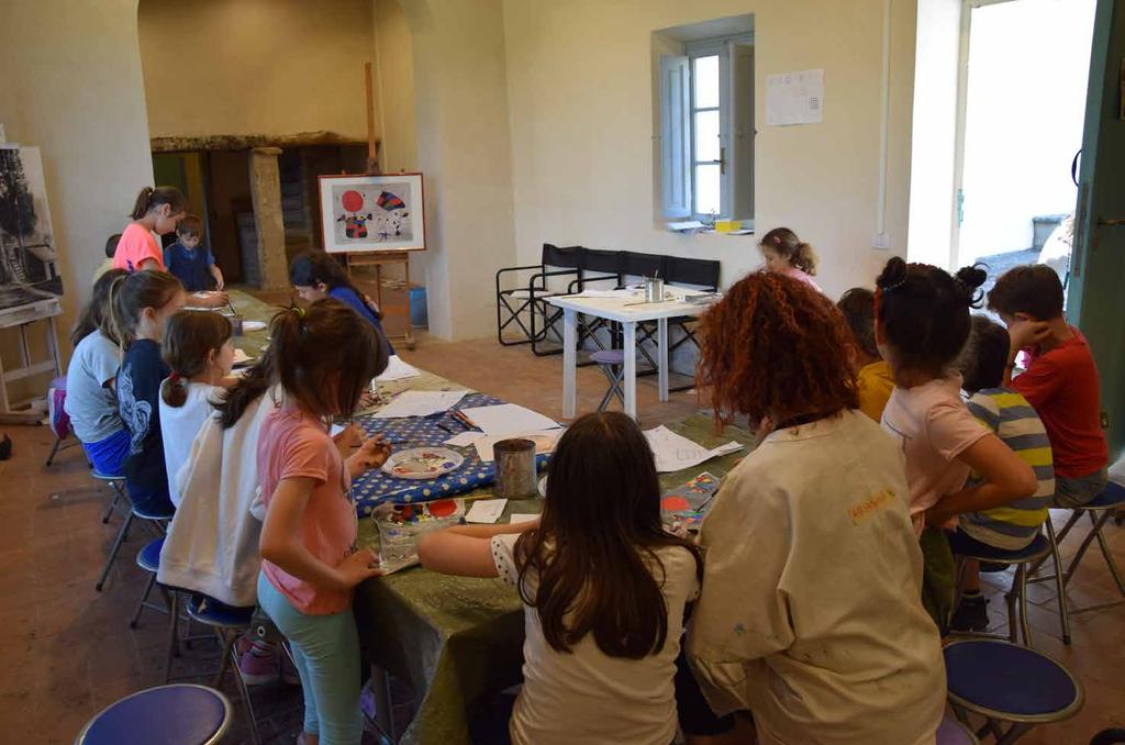 DIPINGERE IL PAESAGGIO Il laboratorio ha lo scopo di sensibilizzare i ragazzi alle varie sfumature del colore che si trovano in natura, dalla nomenclatura corretta dei colori allo studio della loro