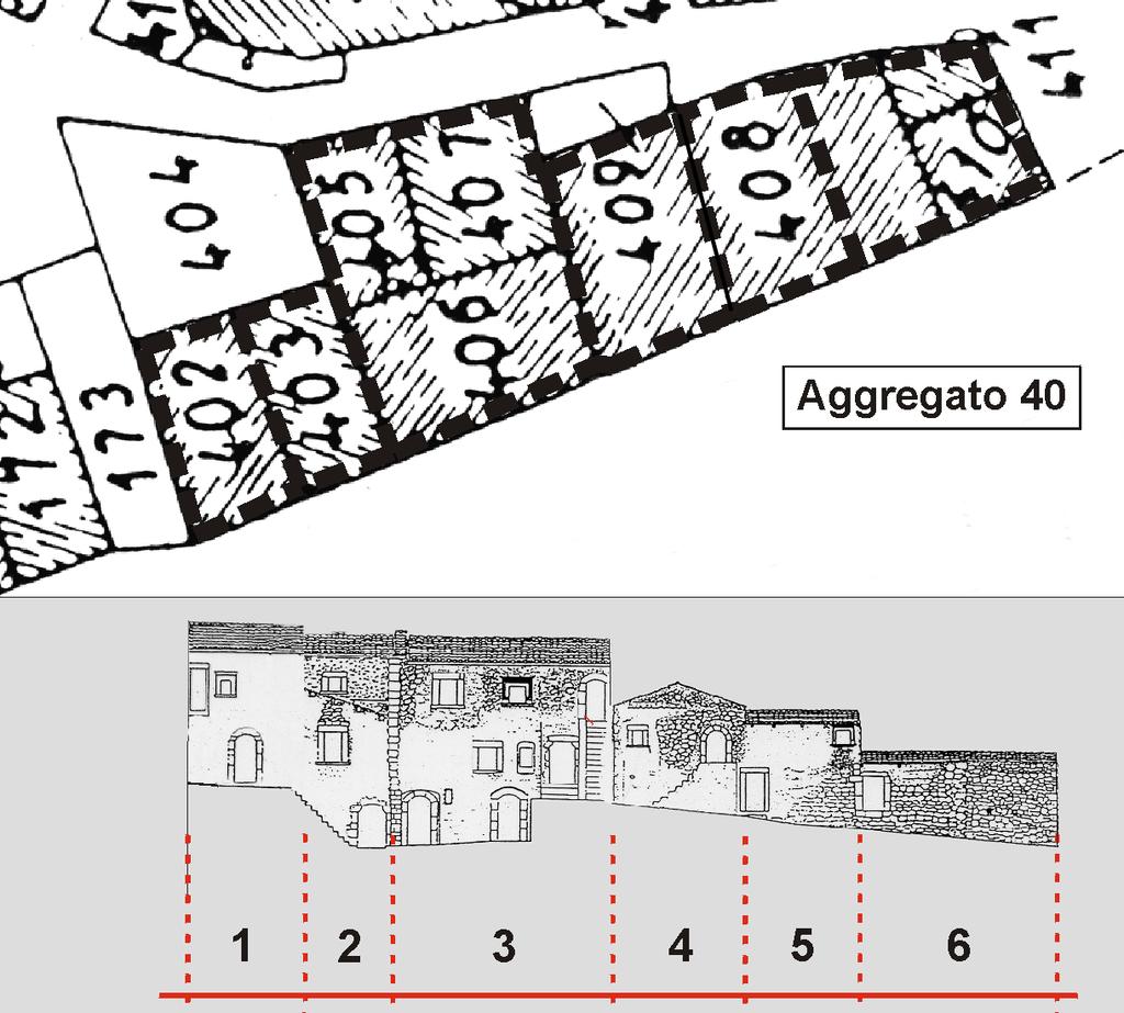 Individuazione degli edifici nell ambito dell aggregato strutturale.