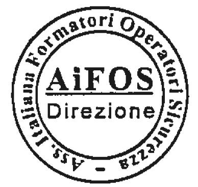 Anno 2018 Centro di Formazione AiFOS XEFRA Srl Image not readable or empty