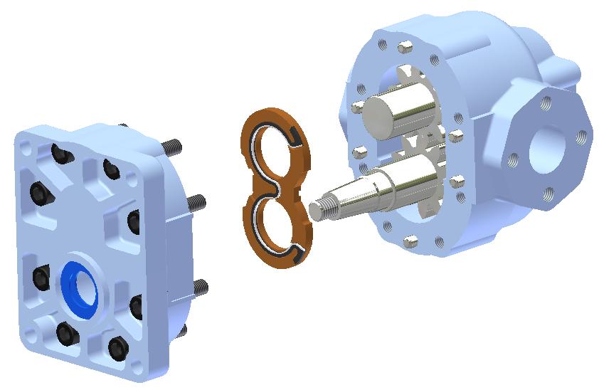 CAMBIO DEL SENSO DI ROTAZIONE DELLE POMPE W3 CHANGING ROTATION OF THE PUMP W3 Rotazione destra Clockwise rotation Aspirazione Inlet Rotazione sinistra Anticlockwise rotation Aspirazione Inlet Il