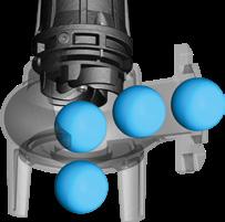 Lip seal Lato girante carburo di silicio - Impeller side: Silicon carbide (SIC/SIC/Viton) Girante - Impeller Ghisa GG -