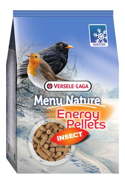 Energy Pellets Con camole della farina Energy Pellets è un alimento completo a forma di pellet che aiuta gli uccelli che vivono nel vostro giardino a sopravvivere al freddo invernale.